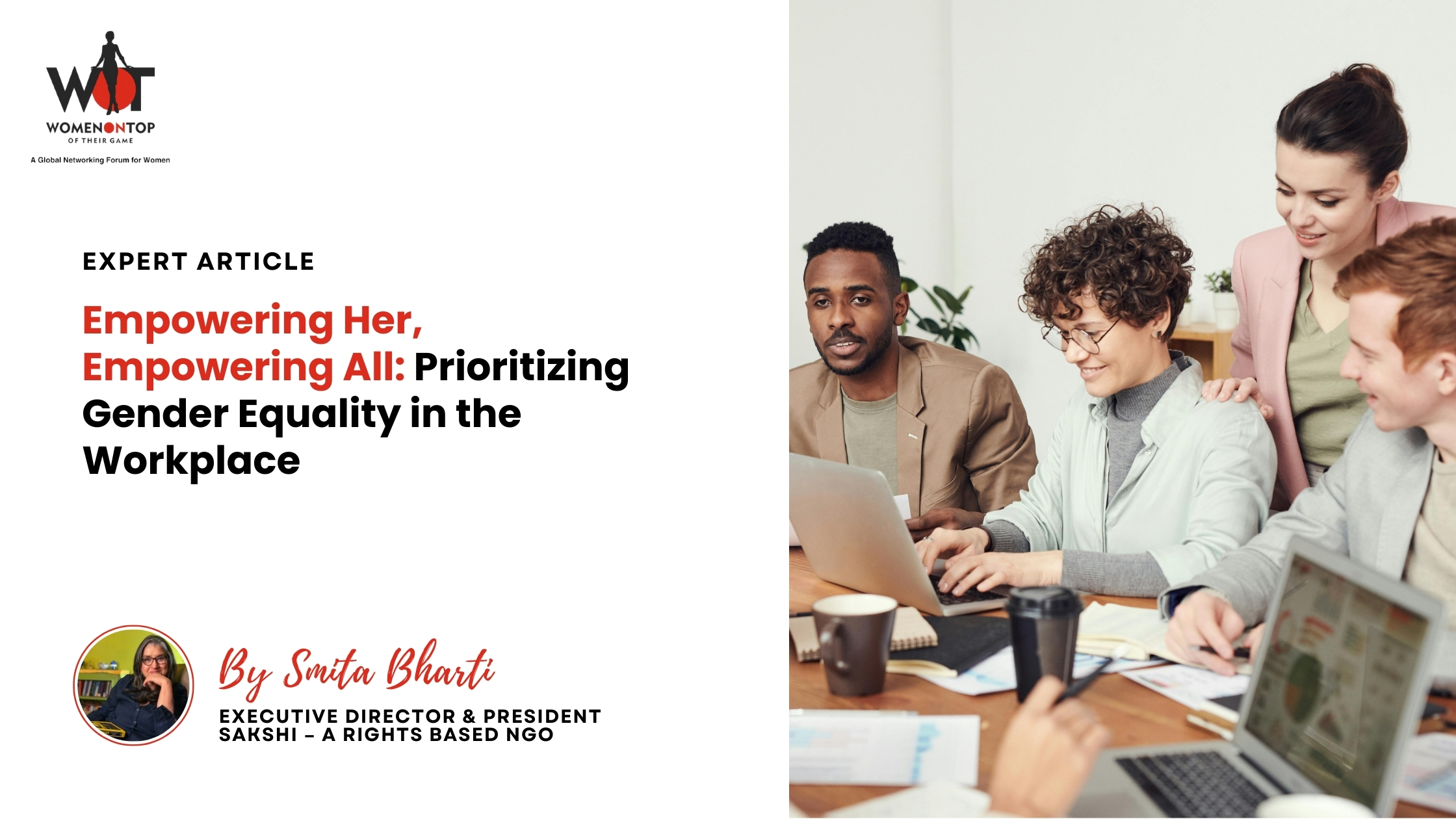 Empowering Her, Empowering All Prioritizing Gender Equality in the Workplace